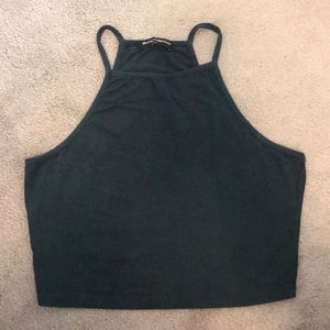 BRANDY MELVILLE green halter top
